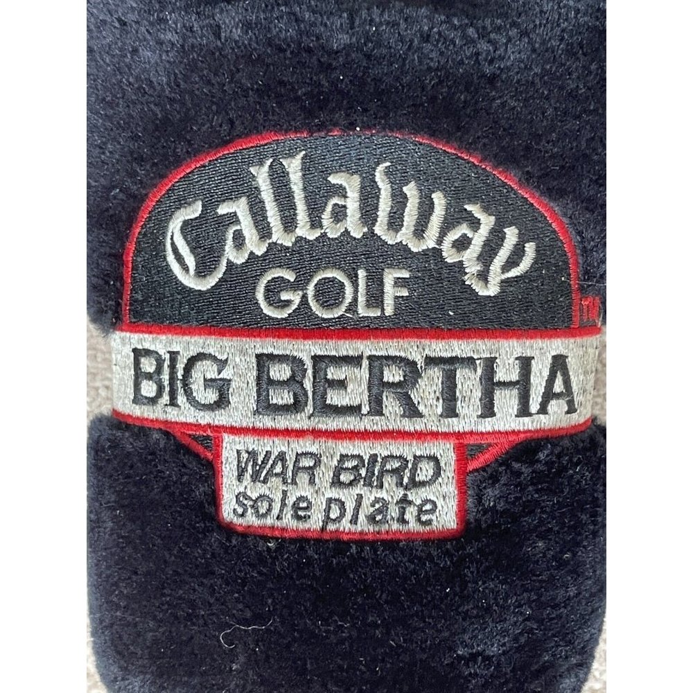 CALLAWAY GOLF Club Head Cover Sock - BIG BERTHA War Bird Sole Plate - #1